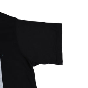 FACETASM 7 BARS TEE Short Sleeve T-shirt SR-TEE-U10 Cut and Sew Black Flag Black 5 Sizes Big Silhouette Slit Good Condition Used 4a003420