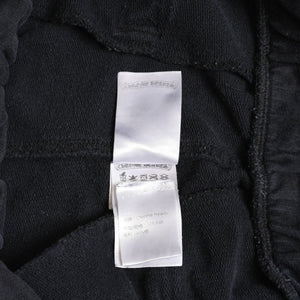 CHROME HEARTS Sweatpants Horseshoe Cotton Black White Size M Good Condition Used 4a003784