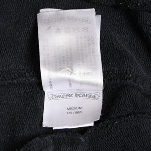 CHROME HEARTS Sweatpants Horseshoe Cotton Black White Size M Good Condition Used 4a003784