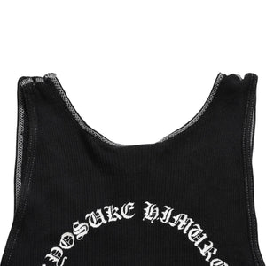 CHROME HEARTS CHROME HEARTS x Kyosuke Himuro Collaboration Tank Top Sleeveless 1998 Tour Limited CH Cross Scroll Label M Size Black Good Condition Used 4a004007