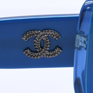 CHANEL シャネル サングラス アイウェア 5239-A c.1320/9S サイズ55□21 135 ココマーク ブルー 美品 中古 4a004029