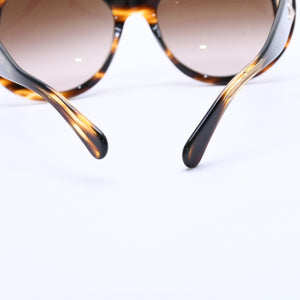 CHANEL シャネル サングラス アイウェア 5372-A c.1498/S5 サイズ56□19 140 ココマーク 鼈甲カラー 美品 中古 4a004030