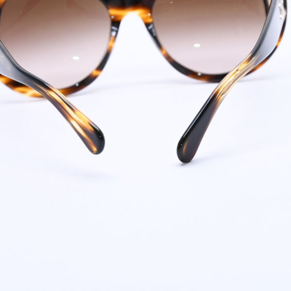 CHANEL シャネル サングラス アイウェア 5372-A c.1498/S5 サイズ56□19 140 ココマーク 鼈甲カラー 美品 中古 4a004030