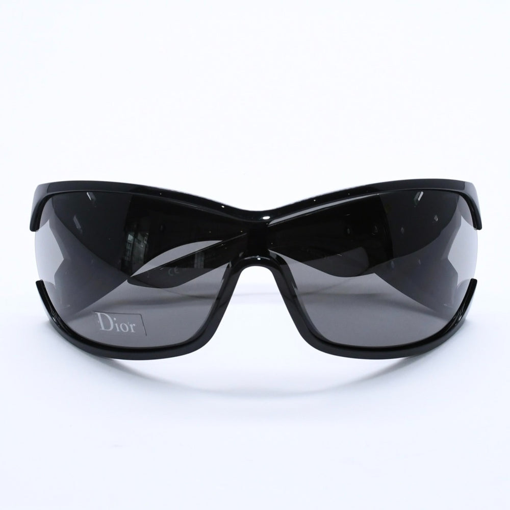Very Good Condition Christian Dior DIOR RIBBON Sunglasses Eyewear D28M8 Size 110 Black Used 4a004140