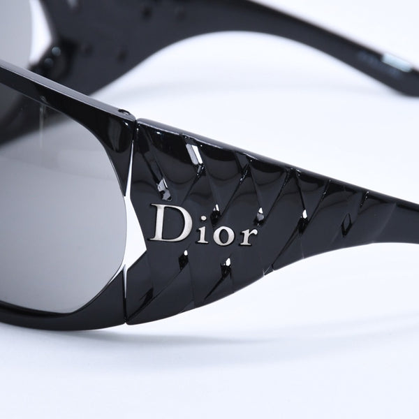 Very Good Condition Christian Dior DIOR RIBBON Sunglasses Eyewear D28M8 Size 110 Black Used 4a004140