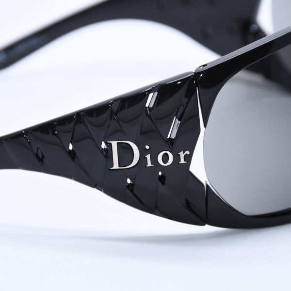Very Good Condition Christian Dior DIOR RIBBON Sunglasses Eyewear D28M8 Size 110 Black Used 4a004140