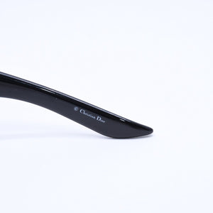 Very Good Condition Christian Dior DIOR RIBBON Sunglasses Eyewear D28M8 Size 110 Black Used 4a004140
