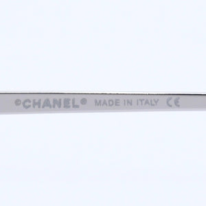 Very Good Condition CHANEL Rimless Sunglasses Eyewear 4017-D c.124/58 Size 62□17 120 Coco Mark Rhinestone Pink Used 4a004036