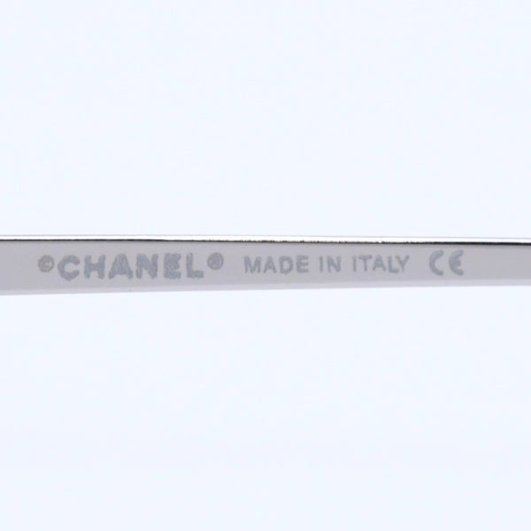 Very Good Condition CHANEL Rimless Sunglasses Eyewear 4017-D c.124/58 Size 62□17 120 Coco Mark Rhinestone Pink Used 4a004036