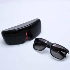 PRADA SPORT Sunglasses, Size 58◻16 SPS 04O Gray Red Excellent Condition Used 4a004160
