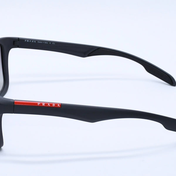 PRADA SPORT Sunglasses, Size 58◻16 SPS 04O Gray Red Excellent Condition Used 4a004160