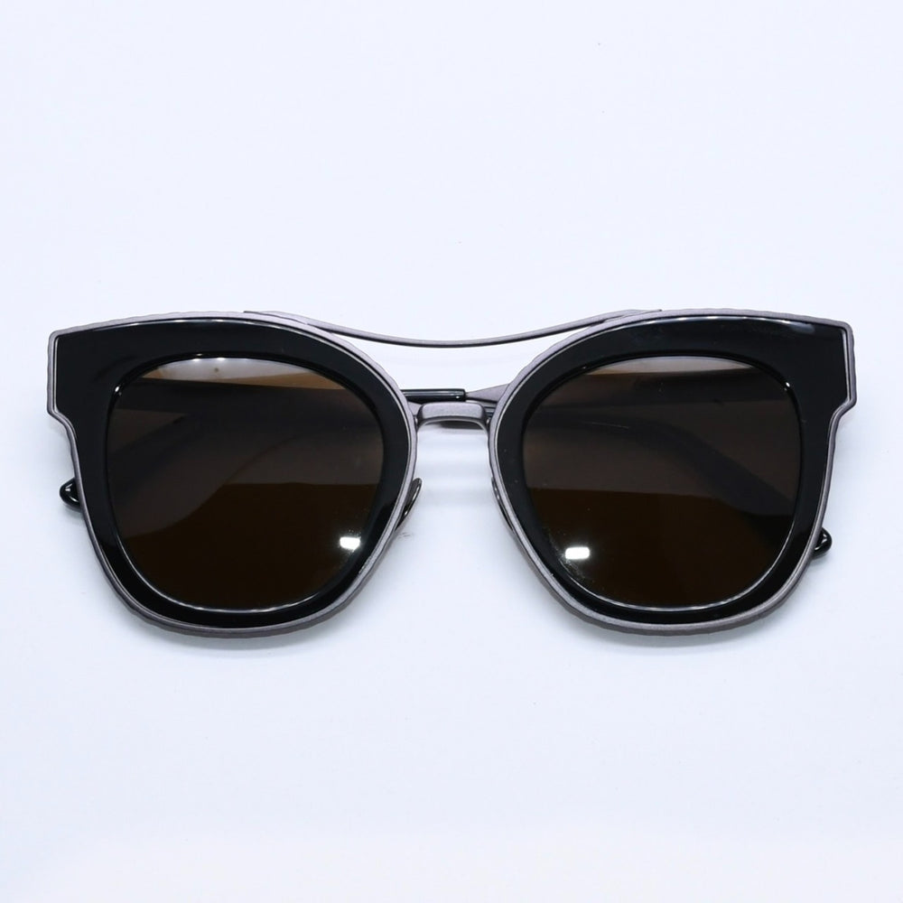 極美品 BOTTEGA VENETA ボッテガヴェネタ Sunglasses サングラス ブラック BV0012S 50◻︎23 中古 4a004139