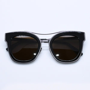 極美品 BOTTEGA VENETA ボッテガヴェネタ Sunglasses サングラス ブラック BV0012S 50◻︎23 中古 4a004139