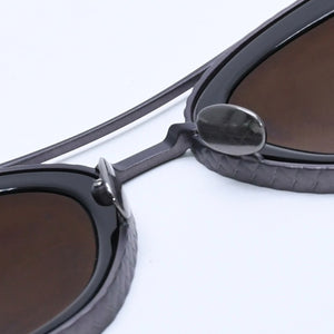 極美品 BOTTEGA VENETA ボッテガヴェネタ Sunglasses サングラス ブラック BV0012S 50◻︎23 中古 4a004139