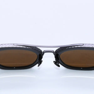 極美品 BOTTEGA VENETA ボッテガヴェネタ Sunglasses サングラス ブラック BV0012S 50◻︎23 中古 4a004139