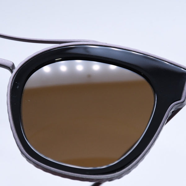 極美品 BOTTEGA VENETA ボッテガヴェネタ Sunglasses サングラス ブラック BV0012S 50◻︎23 中古 4a004139