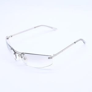 Christian Dior Sunglasses 65◻15 YB7NN Gray Silver Hardware Used 4a004134