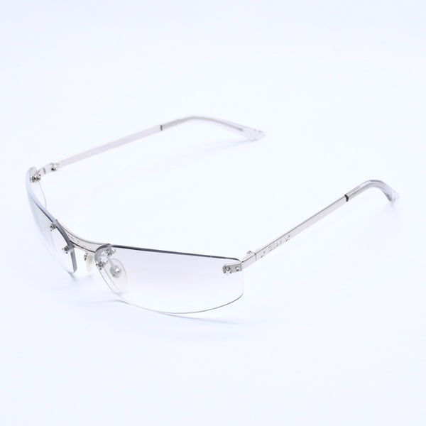 Christian Dior Sunglasses 65◻15 YB7NN Gray Silver Hardware Used 4a004134