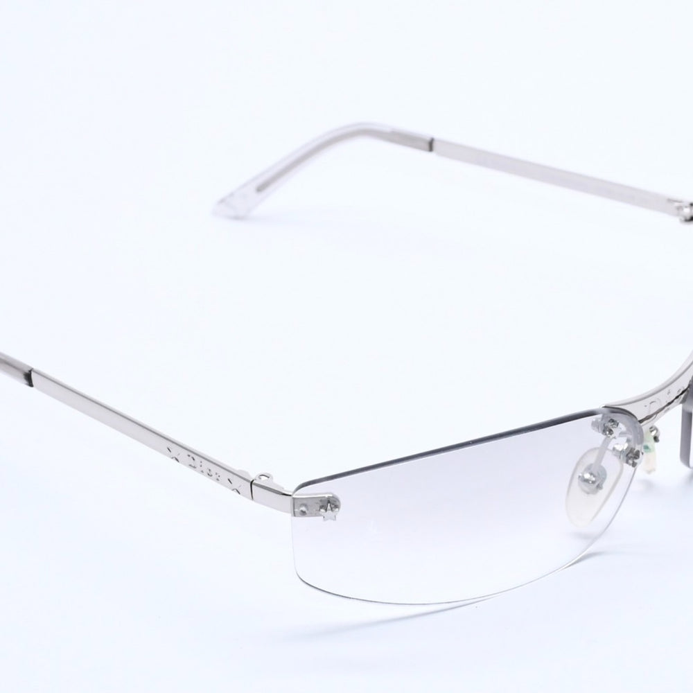 Christian Dior Sunglasses 65◻15 YB7NN Gray Silver Hardware Used 4a004134