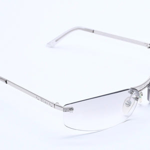 Christian Dior Sunglasses 65◻15 YB7NN Gray Silver Hardware Used 4a004134