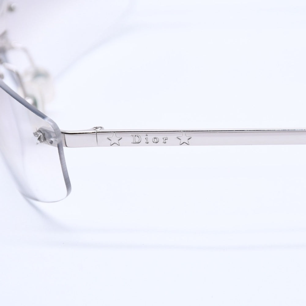Christian Dior クリスチャンディオール Sunglasses サングラス 65◻︎15 YB7NN グレー シルバー金具 中古 4a004134
