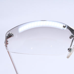 Christian Dior Sunglasses 65◻15 YB7NN Gray Silver Hardware Used 4a004134
