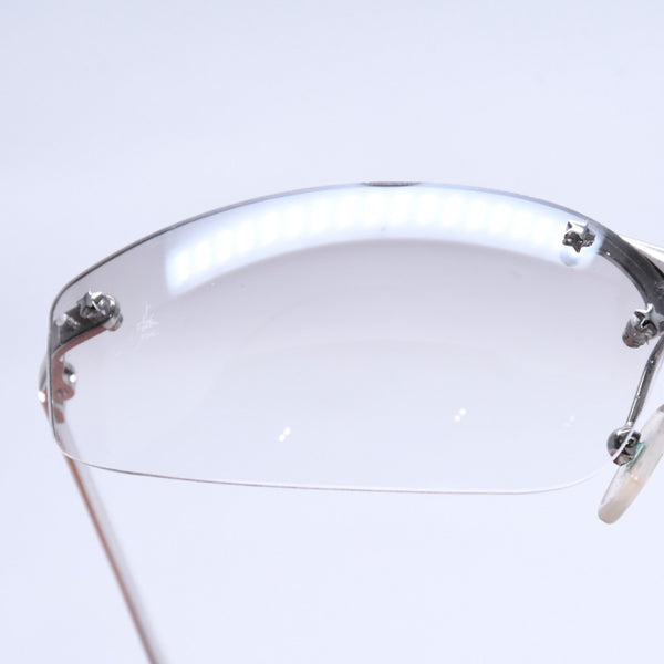 Christian Dior Sunglasses 65◻15 YB7NN Gray Silver Hardware Used 4a004134