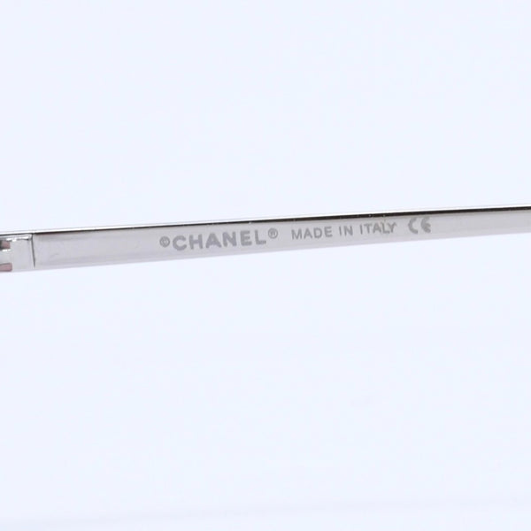 Mint condition CHANEL sunglasses with rhinestones, model 4017-D, Coco Mark, size 62◻17 120 Pink Silver Temples Used 4a004041