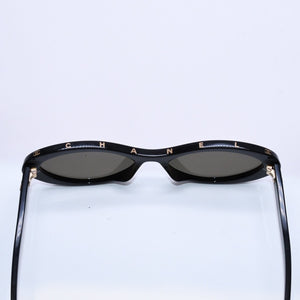 CHANEL Coco Mark Sunglasses with Mirror Lenses and Gold Hardware, 5416-A 57◻17 140 Excellent condition Used 4a004045