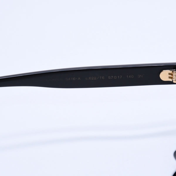 CHANEL Coco Mark Sunglasses with Mirror Lenses and Gold Hardware, 5416-A 57◻17 140 Excellent condition Used 4a004045