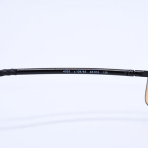 極美品 CHANEL シャネル リムレス 丸ココマーク サングラス イエローレンズ ゴールドレンズ 4035 63◻︎16 120 中古 4a004044