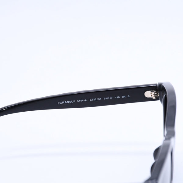 Very good condition CHANEL sunglasses eyewear 5484-A c.622/S4 size 54□17 140 here mark black used 4a004042