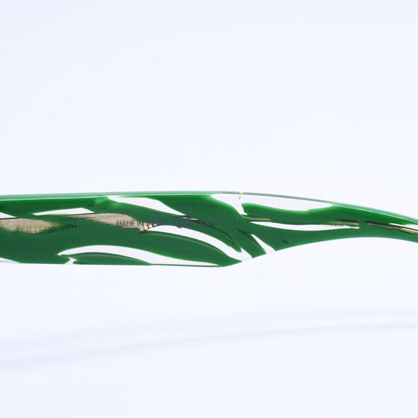 Like new condition BOTTEGA VENETA square sunglasses, green with gold hardware, BV1143S 55◻18 140 Used 4a004156