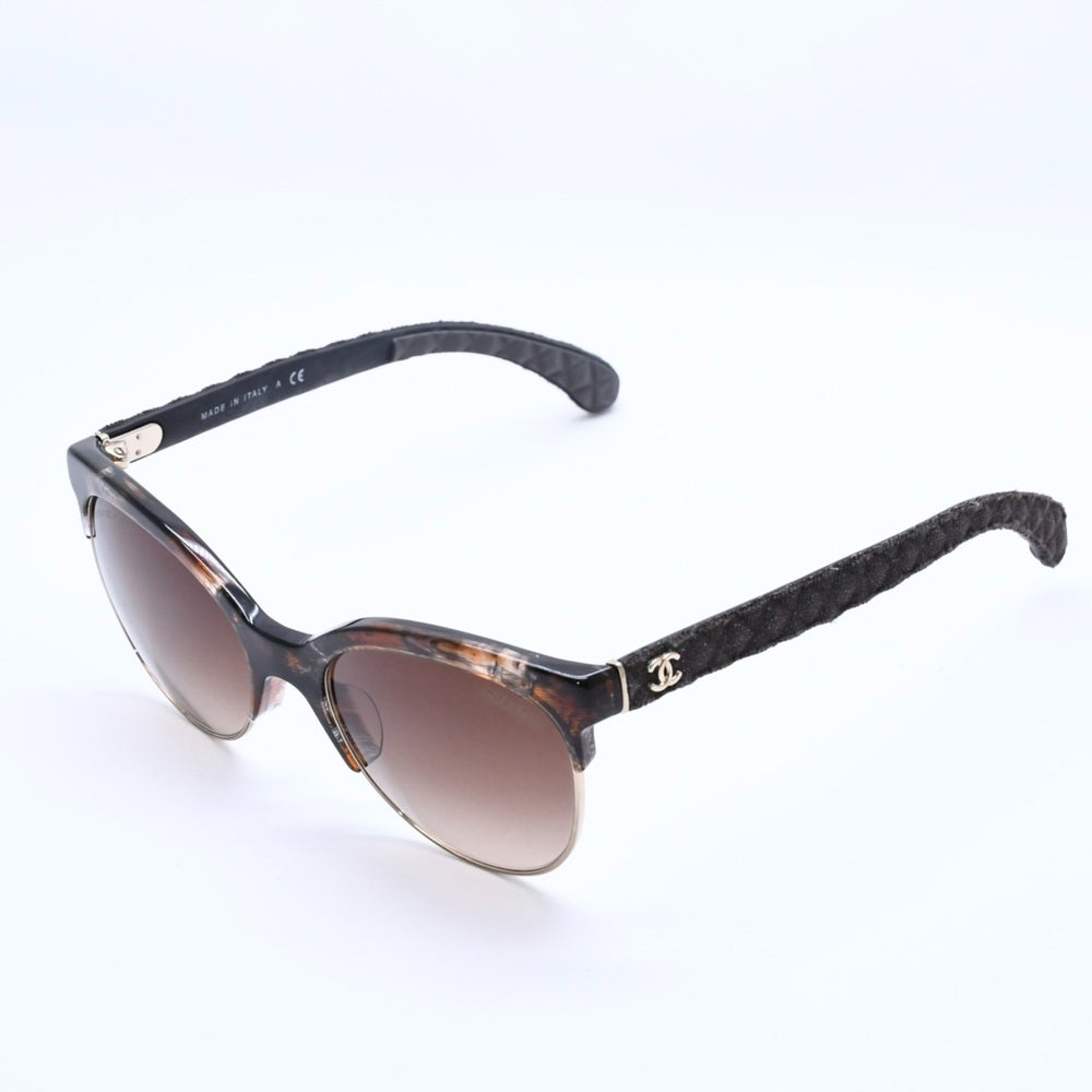CHANEL シャネル サングラス アイウェア 5342-A c.1554/S5 サイズ54□19 140 ココマーク マトラッセテンプル 美品 中古 4a004034