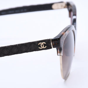 CHANEL シャネル サングラス アイウェア 5342-A c.1554/S5 サイズ54□19 140 ココマーク マトラッセテンプル 美品 中古 4a004034