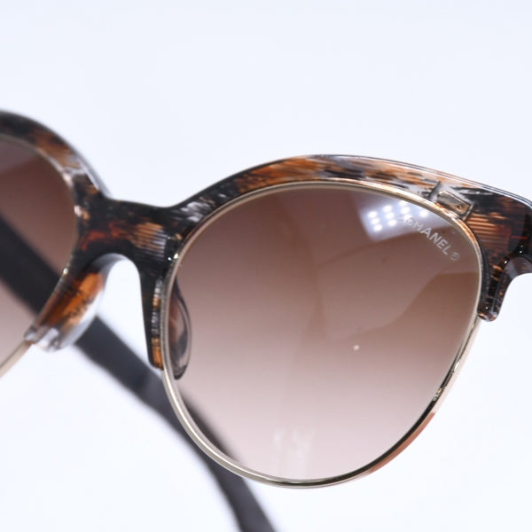 CHANEL シャネル サングラス アイウェア 5342-A c.1554/S5 サイズ54□19 140 ココマーク マトラッセテンプル 美品 中古 4a004034