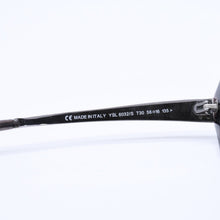 画像をギャラリービューアに読み込む, Yves Saint Laurent イヴサンローラン Sunglasses サングラス 6032/S ブラック 56□16 135 美品 中古 4a000327