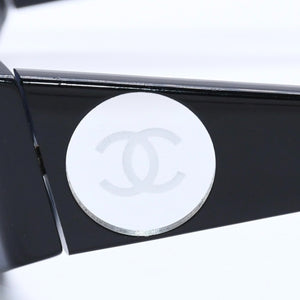 CHANEL シャネル サングラス アイウェア 03522 94305 ココマーク ミラー ブラック プラスチック アセテート 美品 中古 4a004046