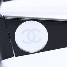 画像をギャラリービューアに読み込む, CHANEL シャネル サングラス アイウェア 03522 94305 ココマーク ミラー ブラック プラスチック アセテート 美品 中古 4a004046