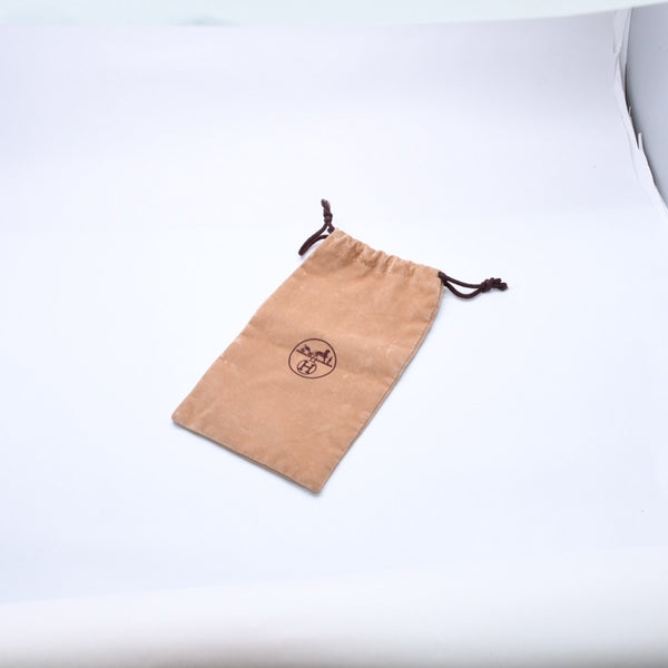 Very Good Condition HERMES Rodeo Charm PM Bag Charm Brown Green Light Green Veil Chypre Veil Fizz Agnomiro U Stamp Used 4a003876