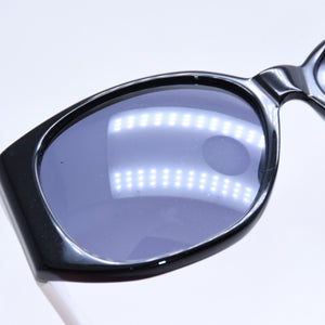 CHANEL Sunglasses Eyewear 05251 C0229 Coco Mark Side Logo Bicolor Black White Good Condition Used 4a004048