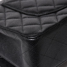 画像をギャラリービューアに読み込む, 極美品 CHANEL シャネル マトラッセ25 Wフラップ Wチェーンショルダーバッグ 19番台 ココマーク キャビアスキン ブラック 中古 4a004054
