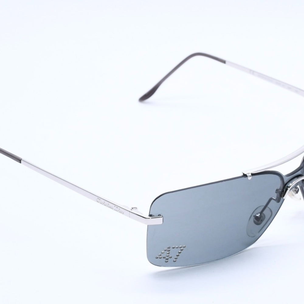 Christian Dior DIOR 47 Sunglasses Eyewear 26R Size 125 Rhinestone Plastic Good Condition Used 4a004133