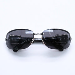 FENDI Half Rim Sunglasses Eyewear FS412 060 Size 64□16 125 Belt Temple Black Good Condition Used 4a004161