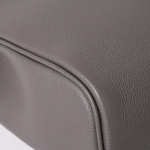 Like new Hermes Kelly Akkado PM K engraved one shoulder bag Grimeyer Togo Silver hardware Used 4a004063