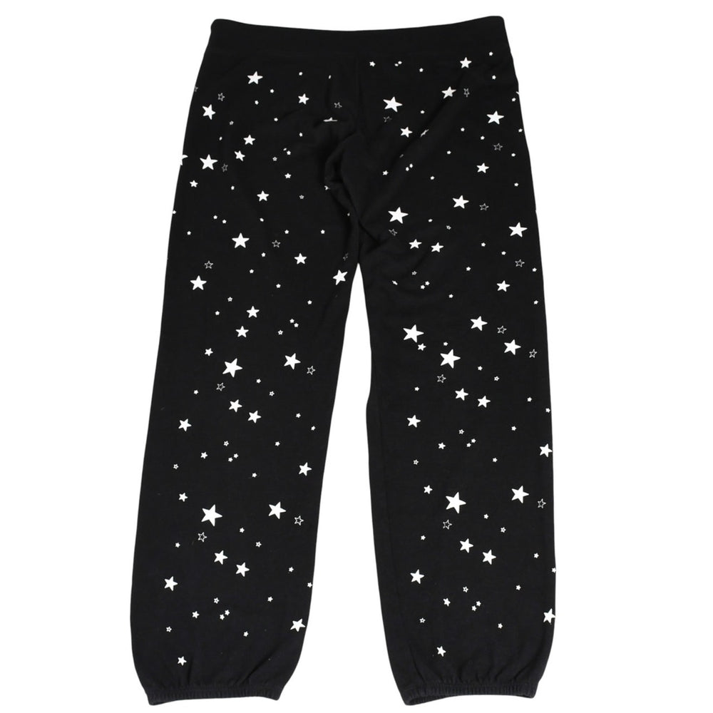 CHROME HEARTS クロムハーツ ホースシュー スタープリント スウェットパンツ CHクロス ドット柄 ブラック Mサイズ 美品 中古 4a004067
