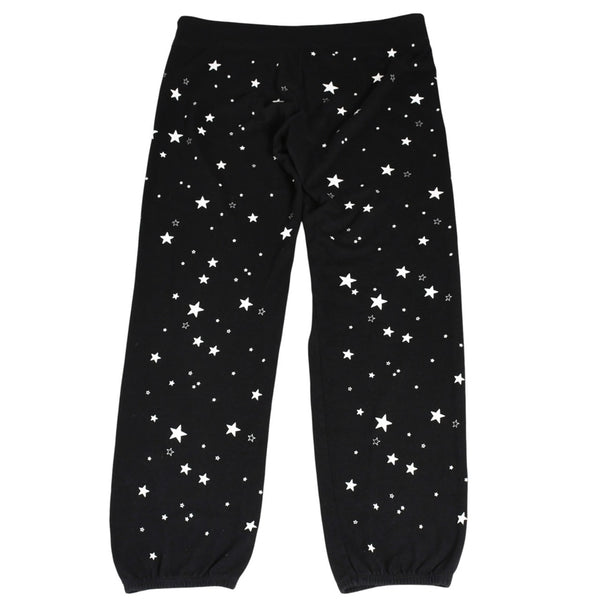 CHROME HEARTS クロムハーツ ホースシュー スタープリント スウェットパンツ CHクロス ドット柄 ブラック Mサイズ 美品 中古 4a004067
