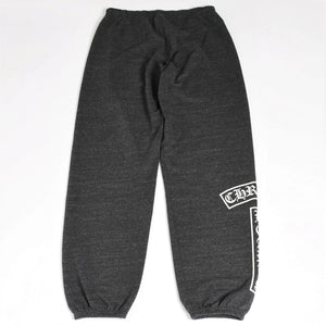 CHROME HEARTS Chrome Hearts Logo Sweatpants CH Logo BS Flare Scroll Label T Bar Dark Gray M Size Fleece Fabric Good Condition Used 4a004097