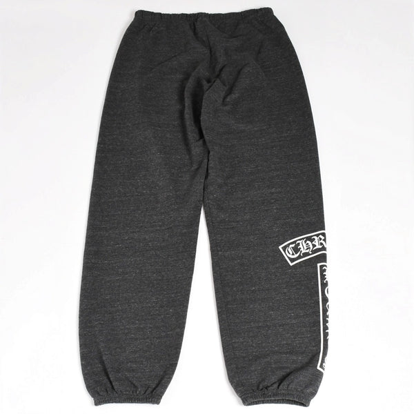 CHROME HEARTS Chrome Hearts Logo Sweatpants CH Logo BS Flare Scroll Label T Bar Dark Gray M Size Fleece Fabric Good Condition Used 4a004097