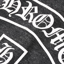 画像をギャラリービューアに読み込む, CHROME HEARTS クロムハーツ ロゴ入りスウェットパンツ CHロゴ BSフレア スクロールラベル Tバー ダークグレー Mサイズ フリース生地 美品 中古 4a004097